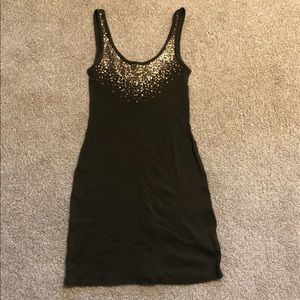 Brown & Copper Bodycon dress medium